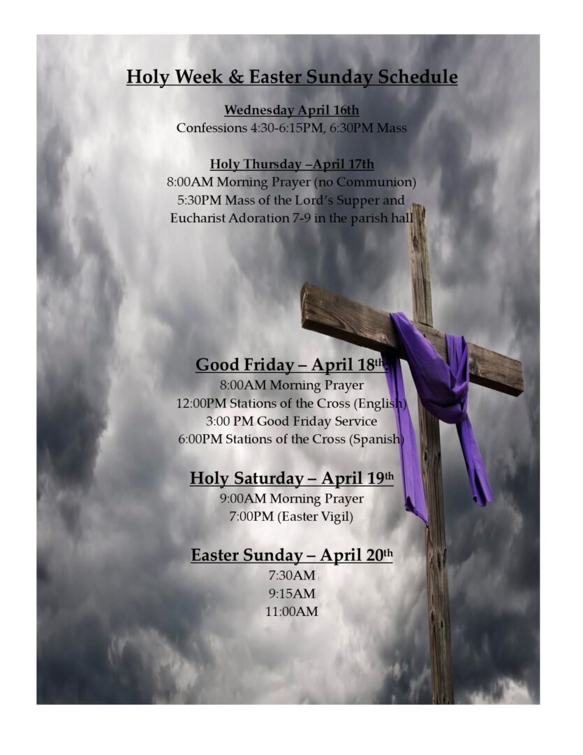 holy week holy week